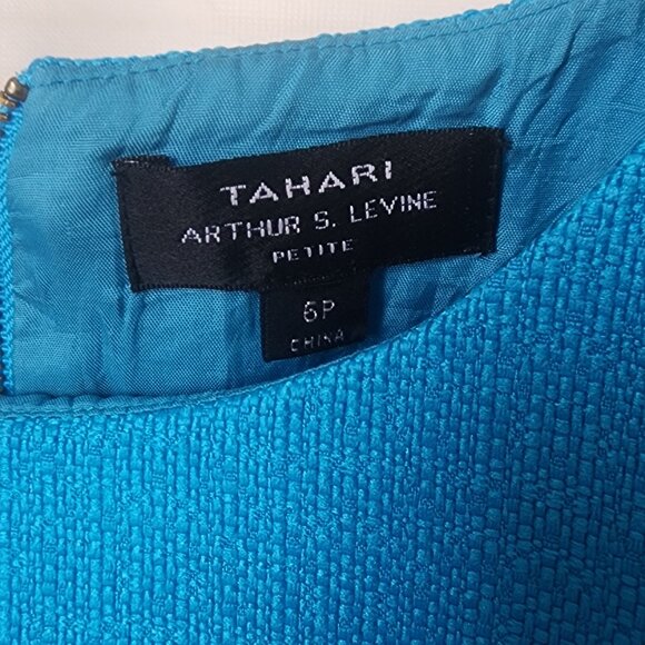 Women Tahari dress Size 6 petite - Picture 3 of 6
